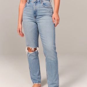 Abercrombie & Fitch NEW The ‘90s Straight Curve Love Jeans